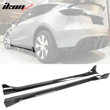 Load image into Gallery viewer, Side Skirts for 2020-2024 Tesla Model Y ABS Plastic Rocker Panel