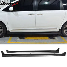 Load image into Gallery viewer, 2011-2020 Toyota Sienna XL30 SE MP Style Side Skirts Rocker Panel ABS