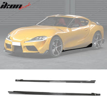 Load image into Gallery viewer, 2020-2025 Toyota GR Supra A90 MZ Speed Side Skirts Gloss Carbon Fiber