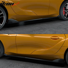 Load image into Gallery viewer, 2020-2025 Toyota GR Supra A90 MZ Speed Side Skirts Gloss Carbon Fiber