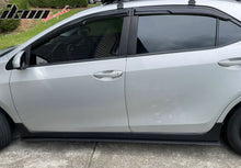 Load image into Gallery viewer, 78"x3" Universal Side Skirt Extension Flat Bottom Lip Rocker Panel