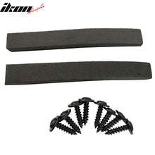 Load image into Gallery viewer, Fits 14 BMW 328I CF Texture Side Skirts Extension Flat Bottom Line Lip