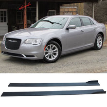 Load image into Gallery viewer, Fits 13-16 Chrysler 300 Carbon Texture Side Skirts Ext Bottom Line