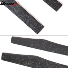 Load image into Gallery viewer, 77.5" Side Skirt Extension Flat Bottom Line Lip - Forged Carbon Fiber