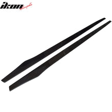 Load image into Gallery viewer, 2018-2021 Kia Stinger Flat Bottom Line Lip Carbon Side Skirt Extension