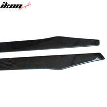 Load image into Gallery viewer, 2012-2025 Tesla Model S Flat Bottom Line Lip CF Side Skirt Extension