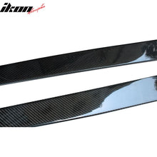 Load image into Gallery viewer, 2012-2018 BMW 3 Series F30 CF Flat Bottom Line Side Skirt Extension