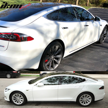 Load image into Gallery viewer, 2012-2025 Tesla Model S Flat Bottom Line Lip CF Side Skirt Extension