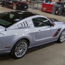 Load image into Gallery viewer, 2010-2014 Ford Mustang 75 Inch Side Skirt Splitter CF Carbon Fiber