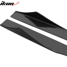 Load image into Gallery viewer, Universal 75 Inches Side Skirt Extension Splitter Lip Carbon Fiber CF