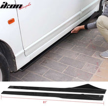 Load image into Gallery viewer, Universal 81 Inches Side Skirts Extension Splitter Carbon Fiber CF