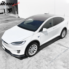 Load image into Gallery viewer, 2016-2020 Tesla Model X MX Style Side Skirts Extensions Carbon Fiber
