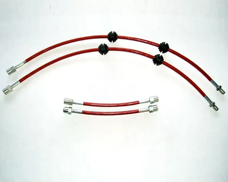 SS Brake Line RED Basic Kit (BM-BRK001RD1)