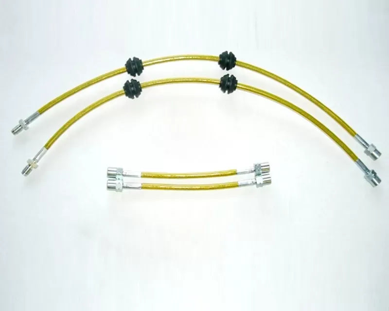 SS Brake Line YELLOW Basic Kit (BM-BRK001YW1)