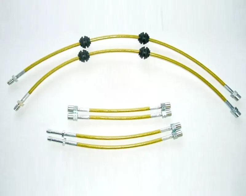 SS Brake Line YELLOW Full Kit (BM-BRK001YW)