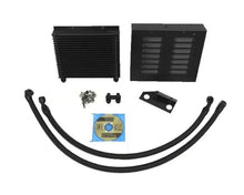 Load image into Gallery viewer, 2006+ BMW 135i/1M/335i Sport Single Oil Cooler Kit - Black Finish (BM-COOL002B)