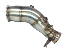 Load image into Gallery viewer, N55 Engine - Pneumatic Wastegate (3.5" Inlet) 200 CEL Catted Downpipe - Polished Finish (BM-EXH007PCAT)