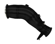 Load image into Gallery viewer, N55 Engine - Pneumatic Wastegate (3.5" Inlet) 200 CEL Catted Downpipe-Thermal Coated Black Finish Description (BM-EXH007TBCAT)