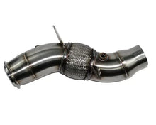 Load image into Gallery viewer, N55 Engine - Pneumatic Wastegate 200 CEL Catted Downpipe - Brushed Finish (BM-EXH009SCAT)