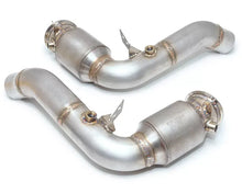 Load image into Gallery viewer, S63TU Engine 200 CEL Catted Downpipes - Polished Finish (BM-EXH014PCAT)