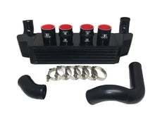 Load image into Gallery viewer, 2008-10 BMW 535i (all) Sport Front Mount Intercooler Kit Basic Kit Type III Hard Anodized - Black (BM-FMIC004B1)