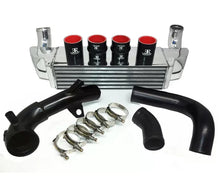 Load image into Gallery viewer, 2008-10 BMW 535i (all) Sport Front Mount Intercooler Kit Standard Kit Polished FMIC/Black Piping (BM-FMIC004PB2)