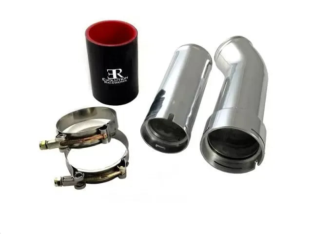 2012-16 BMW 528i/520i - N20/N26  TIC Pipe  Type III Anodized Black Finish (BM-ICP008BTIC)
