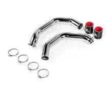Load image into Gallery viewer, 2015+ BMW M3/M4 (S55 Engine) OEM Style Chargepipe Type III Hard Anodized - Black Finish Description (BM-ICP015B)