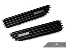 Load image into Gallery viewer, AutoTecknic Replacement Stealth Black Fender Gills - E46 M3