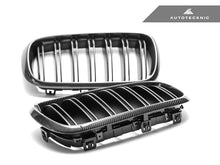Load image into Gallery viewer, AutoTecknic Dual-Slats Carbon Fiber Front Grille Set - F15 X5 | F85 X5M &amp; F16 X6 | F86 X6M