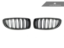 Load image into Gallery viewer, AutoTecknic Dual-Slats Carbon Fiber Front Grille Set - F32/ F36 4-Series | F80 M3 | F82 M4