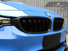 Load image into Gallery viewer, AutoTecknic Dual-Slats Carbon Fiber Front Grille Set - F32/ F36 4-Series | F80 M3 | F82 M4