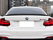 Load image into Gallery viewer, AutoTecknic Carbon Fiber Performante Trunk Spoiler - F87 M2 | F22 2-Series