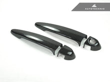 Load image into Gallery viewer, AutoTecknic Dry Carbon Fiber Door Handle Trims - E90/ E92/ E93 3-Series