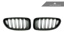 Load image into Gallery viewer, AutoTecknic Dual-Slats Stealth Black Front Grille Set - F06 Gran Coupe/ F12 Coupe/ F13 Cabrio | 6 Series &amp; M6