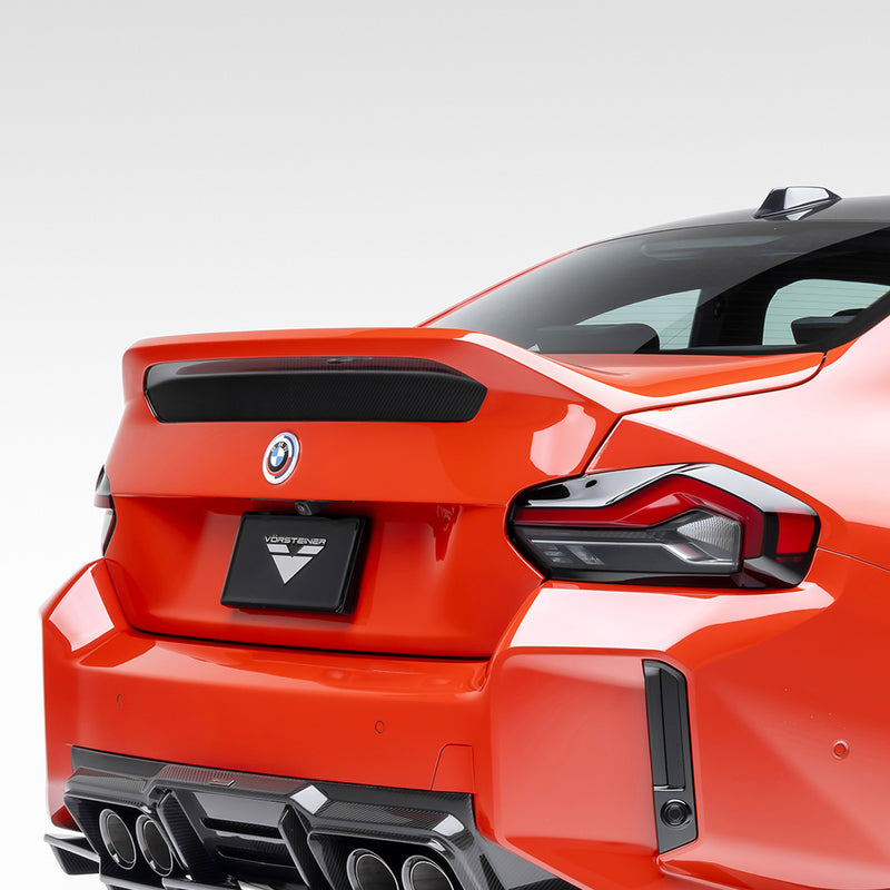 Vorsteiner BMW G8X M2 VRS Aero Bootlid Carbon fiber PP 2X2 Glossy V-Style