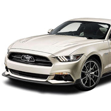 Load image into Gallery viewer, 15-17 Ford Mustang Splitter Style Front Bumper Lip - Matte Black