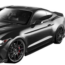 Load image into Gallery viewer, 2015-2017 Ford Mustang Side Skirts 2PC Set - Matte Black