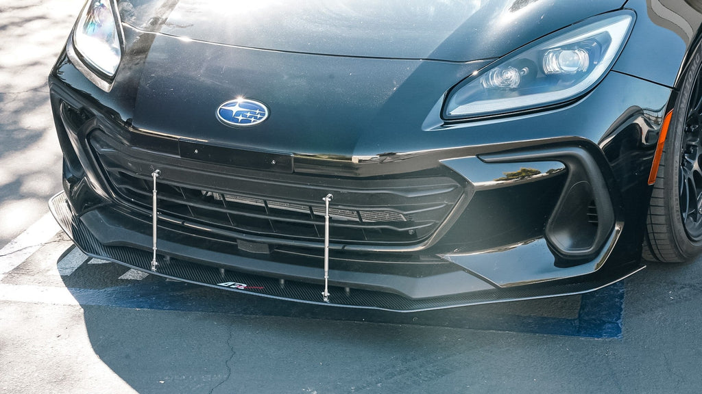 APR Subaru BRZ Carbon Fiber Wind Splitter w | Rods 2022-2024