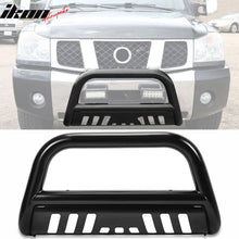 Load image into Gallery viewer, 2004-2015 Nissan Titan &amp; 2005-2015 Armada Bull Bar Brush Push Grille