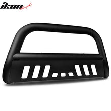 Load image into Gallery viewer, 2007-2016 Toyota Tundra Sequoia Black Bull Bar Grille Front Bumper