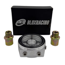 Load image into Gallery viewer, BLOX Racing Oil Filter Block Adapter