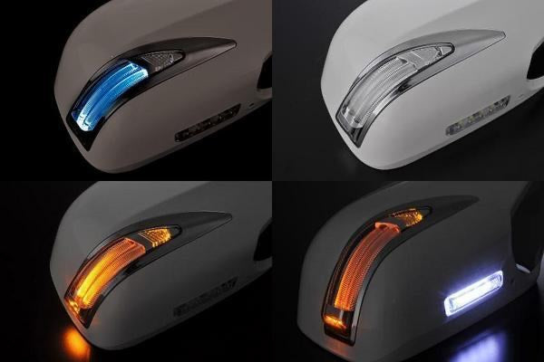 Revier Chrome Mirror Caps
