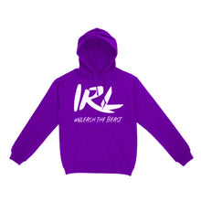 Load image into Gallery viewer, IRL Purple Hoodie