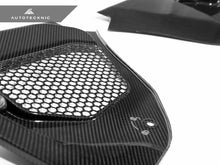 Load image into Gallery viewer, AutoTecknic Dry Carbon Engine Cowl Panel Trim Set - F90 M5