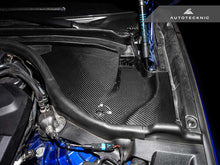 Load image into Gallery viewer, AutoTecknic Dry Carbon Engine Cowl Panel Trim Set - F90 M5