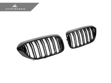 Load image into Gallery viewer, AutoTecknic Dual-Slats Gloss Black Front Grille Set - G30 5-Series Pre-LCI