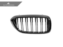 Load image into Gallery viewer, AutoTecknic Dual-Slats Gloss Black Front Grille Set - G30 5-Series Pre-LCI