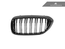 Load image into Gallery viewer, AutoTecknic Dual-Slats Gloss Black Front Grille Set - G30 5-Series Pre-LCI