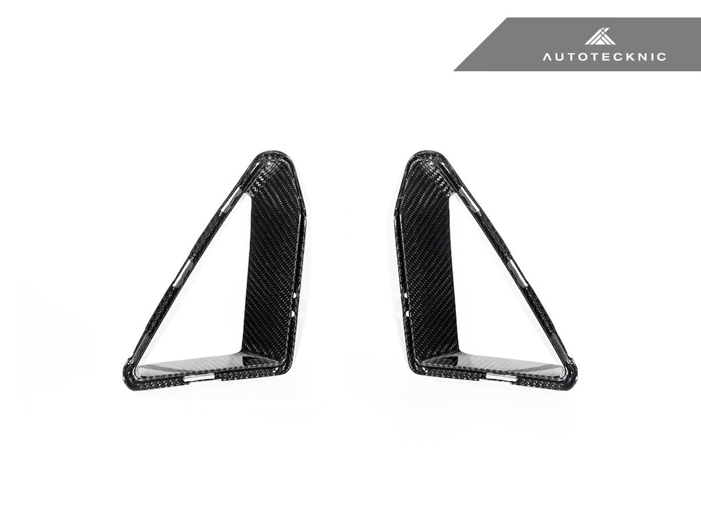AutoTecknic Front Bumper Carbon Air Curtain Set - G90/ G99 M5